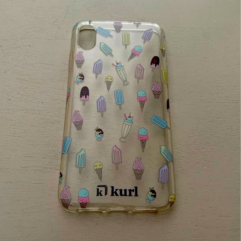 Ice Cream! iPhone Xs Max Case. LNWOT.